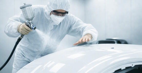 Mise en peinture des plastiques