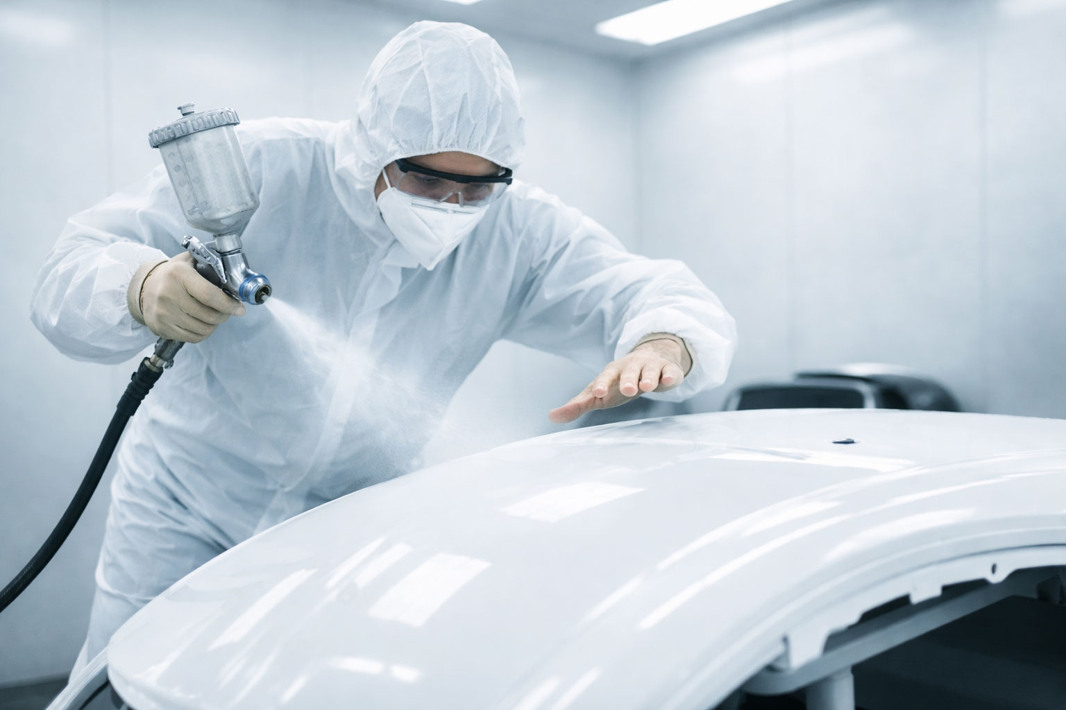 Mise en peinture des plastiques