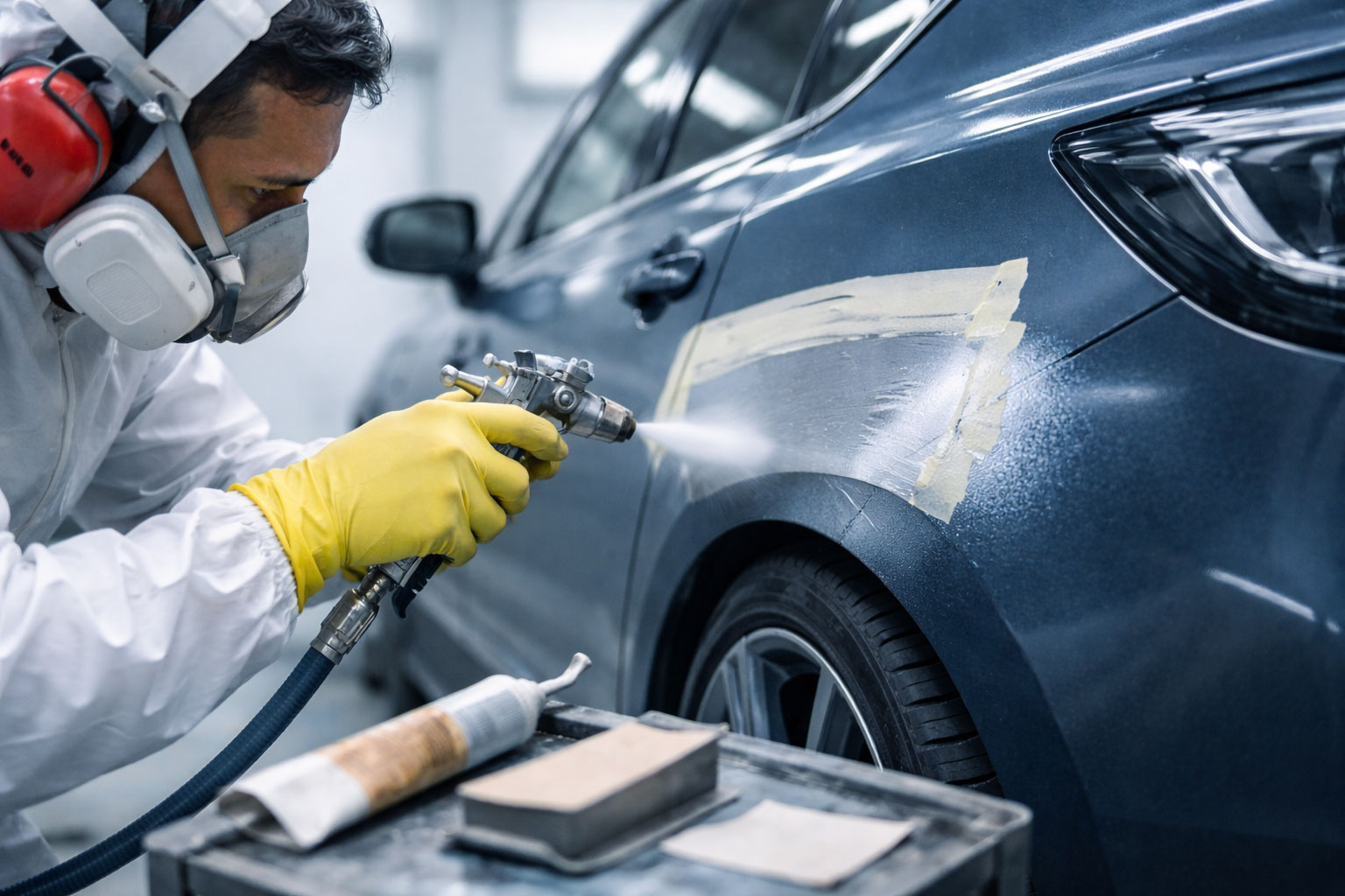 Réparations des rayures et coups